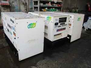 『値引き交渉OK(送料分)』新ダイワ工業.DGM250MK.25KVA.3相.単相.3線　同時出力　オイルガード付き●残り1台のみ☆下取り相談ОK！