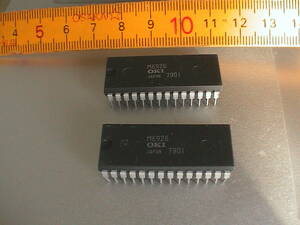 MSM6926 沖 300 bps FSK モデム IC　２個セット　即決　送料込み