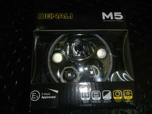 本州送料無料　DENALI(デナリ) LEDライティングキット M5 ヘッドライト 直径146mm 長さ53mm 防水 ハーレー　ダイナ　スポーツスター
