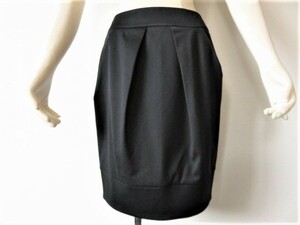 ■新品同様【NARACAMICIE】ナラカミーチェ 高級 バルーン スカート 小さなサイズ 7号 S 黒 ブラック 送料198円 b1580