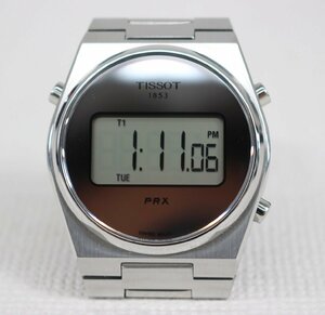 □現状品□ TISSOT T137.263.11.030.00 PRX DIGITAL 35 ティソ クォーツ メンズ腕時計 （2745875）