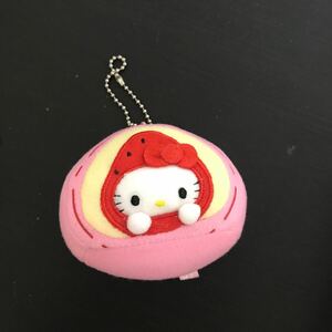 サンリオ ハローキティ hellokitty Sanrio ぬいぐるみ マスコット キーホルダー いちご大福