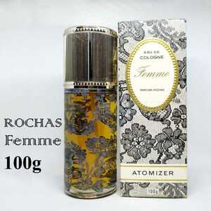 ほぼ未使用　ロシャス　ファム　コロン　アトマイザー　100g　香水 Rochas Femme EDC 3.3 fl.oz