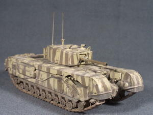 チャーチル歩兵戦車Mk.Ⅲ　1/72完成品　ドラゴン