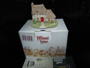 リリパットレーン lillyput Lane Pussy Willow 英国製ミニチュアハウス 箱＆Deeds付き