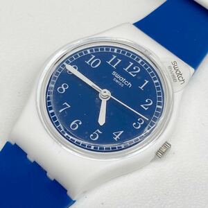SWATCH スウォッチ SQUIROLINO LW152 スイス製　レディース　 腕時計 ブルー クォーツ　25mm　未使用・長期保管品