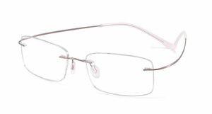 送料無料　メガネフレーム　超軽量　フチなし ツーポイント　タテ眼鏡　レンズ交換可能　男女兼用　ブルーライトカット sc0284