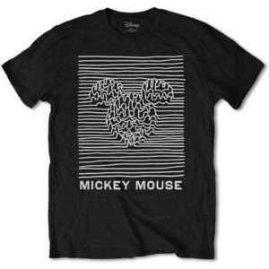 Disney ディズニー Tシャツ Mickey Mouse Unknown Pleasures ミッキーマウス joy division M