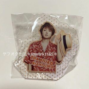 Nissy クリアバッジ ファンクラブ限定 非売品 AAA 橙 西島隆弘 グッズ