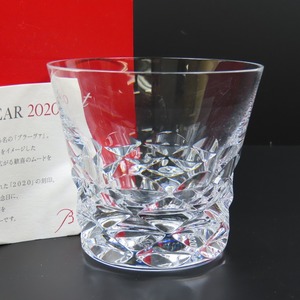 41210★1円スタート★Baccarat バカラ 未使用品 ブラーヴァ ロックグラス イヤー タンブラー 2020 コップ グラス グラス クリスタル クリア