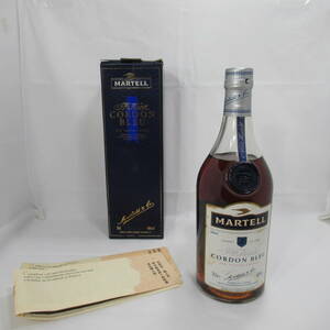 古酒 MARTELL CORDON BLEU OLD CLASSIC COGNAC マーテル コルドン ブルー オールド クラシック 700ml 未開栓 0120B