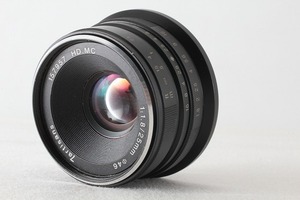 ジャンク品★7artisans 25mm 1:1.8★10002