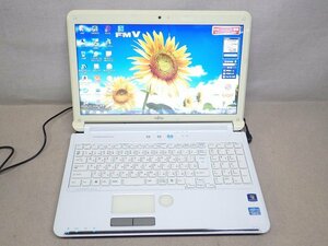 Kサま9990 FUJITSU/富士通 15.6インチ ノートPC LIFEBOOK AH56/D FMVA56DWY BDドライブ/Win7HomePre/Core i5-2520M@2.5GHz/メモリ4GB/750GB