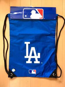 希少★Dodgers ドジャース ナップサック バックパック リュック コンセプトワン 防水構造 MLB正規品 通学 部活 旅行 BBQ アウトドア 新品