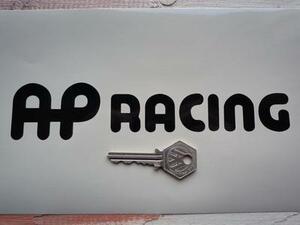 送料無料 AP RACING ステッカーセット 海外限定 290mm x 60mm