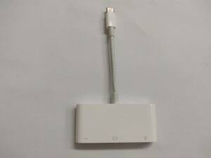 ■純正 Apple アップル USB-C VGA Multiportアダプタ A1620 EMC 2878 C　