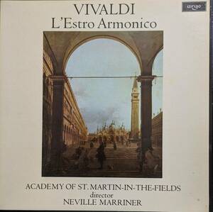 輸入LP盤 ネヴィル・マリナー/Academy of St.Martin-in-the Fields　Vivaldi「調和の霊感」全曲 (2LP)