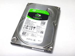 ■P1T04■SEAGATE BarraCuda ST1000DM010 1ＴＢハードディスク 内蔵型ＨＤＤ 3.5インチ HDD