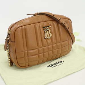 中古良品バーバリーBURBERRY スモール ローラカメラバッグ ブランド ショルダー ブラウン系 ランク：A us-2 レディース