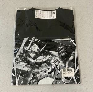 コードギアス 亡国のアキト Tシャツ キービジュアル柄 ブラック Sサイズ