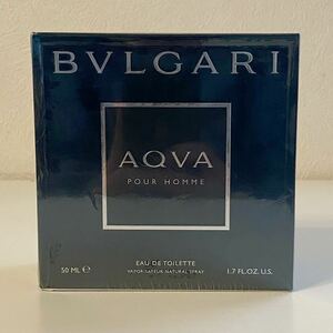 B4D823◆ 新古品◆ ブルガリ BVLGARI アクア プールオム オードトワレ EDT 香水 50ml