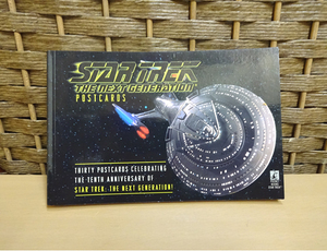 保管未使用品 STAR TREK THE NEXT GENERATION ポストカード 30枚 スタートレック POSTCARDS 10周年 札幌市 白石区