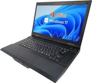 美品 9台限定 NEC-Vk26T　15.6型PC・Win11・Corei5-4210M・8GB・SSD128GB+HDD500GB・Office2021・Bluetooth・WIFI 421