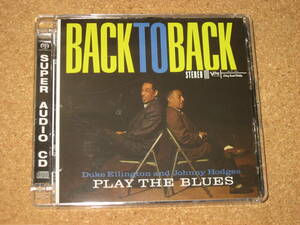 (SACD/HYBRID/STEREO)■DUKE ELLINGTON & JOHNNY HODGES デューク・エリントン&ジョニー・ホッジス/Back to Back～ANALOGUE PRODUCTIONS