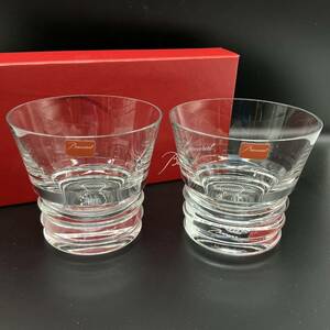 ★1円 未使用 Baccarat バカラ ベガ ロックグラス オールドファッション 2客セット