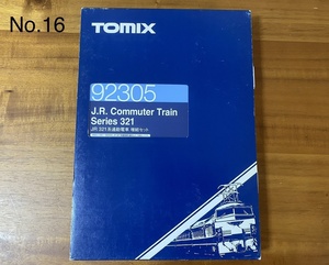 未使用品 TOMIX Nゲージ 92305 JR 321系通勤電車 増結セット