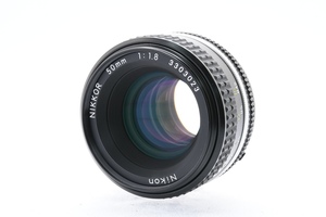 Nikon AI-S NIKKOR 50mm F1.8 Fマウント ニコン MF一眼レフ用 標準単焦点レンズ