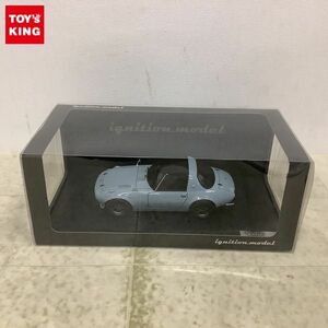 1円〜 破損 イグニッションモデル 1/18 トヨタ スポーツ800 NOB Hachi Ver ライトグレー