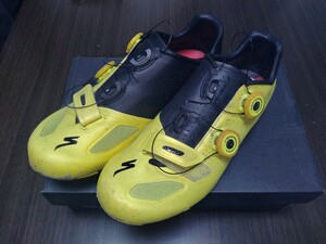 スペシャライズド　シューズ　S-WORKS RD　TEAM Yellow/Black 26.5cm ビンディングシューズ