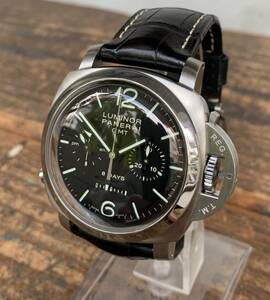 ★PANERAI★パネライ★ルミノール★1950★クロノ★モノプルサンテ★8デイズ★GMT★44mm★ステンレス★腕時計★ウォッチ★PAM00275★