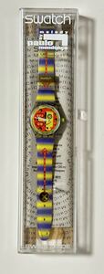 【ジャンク・故障不動品】Swatch Musicall SLV100 ？ Musical スウォッチ 