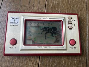 昭和レトロ　ゲームウォッチ 　オクトパス OCTOPUS 　ニンテンドー　 任天堂