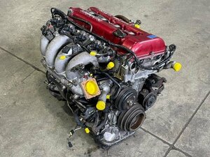 180SX E-RPS13 純正 エンジンASSY SR20DET 圧縮測定済 赤ヘッド 個人宅様配送不可 営業所止め可 (S13/S14/S15/シルビア