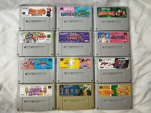 任天堂 SFC スーパーファミコン ソフト 12本まとめ