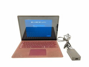 Microsoft Surface Laptop 第1世代 1769 4GB 128GB Win10S　バーガンディ 初期化済み【CDAY3007】