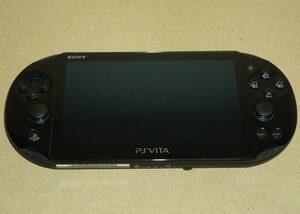 動作品 PlayStation Vita 本体 Wi-Fiモデル ブラック PCH-2000