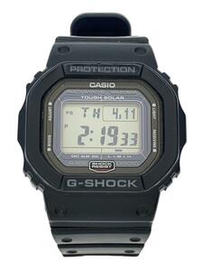 CASIO◆クォーツ腕時計/デジタル/ラバー/BLK/GW-5000-1JF/スクリューバック
