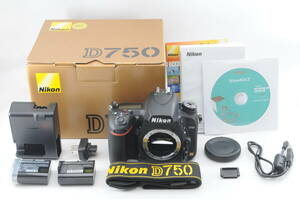 ■新品級■ NIKON ニコン D750 ★ 新品級の極めて美しい外観！使用頻度の少ないワンオーナー品！ショット回数 386回！★#1171