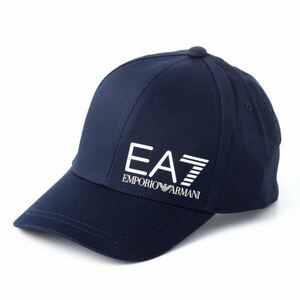 EMPORIO ARMANI エンポリオアルマーニ　EA7 キャップ　ベースボールキャップ　帽子　ネイビー　新品タグ付き