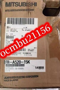 ★新品　MITSUBISHI　三菱　FR-A520-15K　　インバーター　【6ヶ月保証付き】