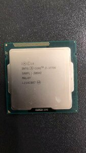 CPU インテル Intel Core I7-3770K プロセッサー 中古 動作未確認 ジャンク品 - A425