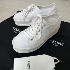 CELINE セリーヌ / ジェーン  キャンバス スニーカー