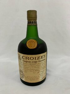 ☆未開栓☆古酒 CROIZET クロアーゼ アージュ アンコニュ 700ml COGNAC コニャック ブランデー