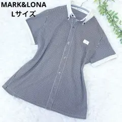 【激レア】MARK&LONA レディース ゴルフウェア 半袖 ポロシャツ　L