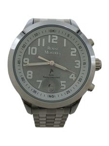 royal montres◆ソーラー腕時計/アナログ/ステンレス/SLV/SLV/RM-007