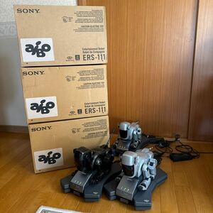 コレクション放出！　SONY AIBO ソニー ERS−111 3兄弟　動作確認済み　動画あり